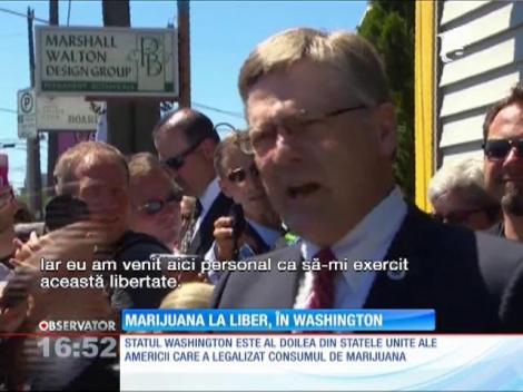 Americanii au stat la cozi pentru marijuana