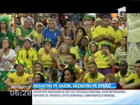 Brazilia - Germania 1 - 7! Dezastru pe gazon, dezastru pe străzi