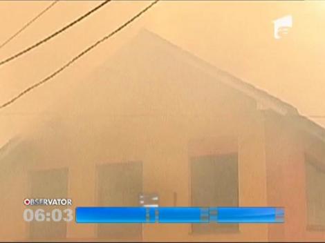 Depozit transformat în scrum