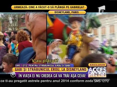 Vizita la Disneyland a fost aventura vieţii pentru Gabriela!