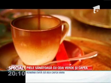 SPECIAL! Piele sănătoasă cu ceai verde şi cafea