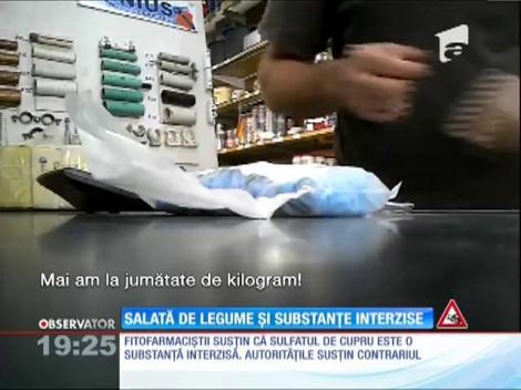 Salata de legume româneşti e asezonată cu chimicale