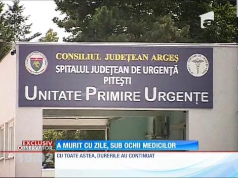 Un diagnostic greşit i-a adus sfârşitul unui tânăr din Argeş