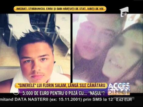 "Ginerele" lui Florin Salam a dat 5.000 de euro pentru o poză cu Sile Cămătaru
