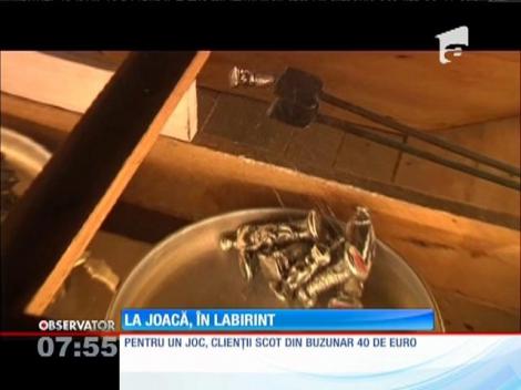 La joacă, în labirint