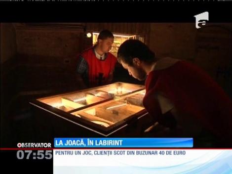 Labirinturile cu capcane, o nou metodă de distracţie în gaşcă