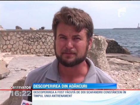 Epava unei corabii din vremea romanilor, descoperită în Marea Neagră