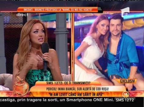 Bianca Drăguşanu, despre "Splash! Vedete la apă!": "M-am lovit când am sărit în apă"