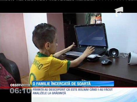 Are 7 ani, iar de 4 ani cancerul îi macină trupul