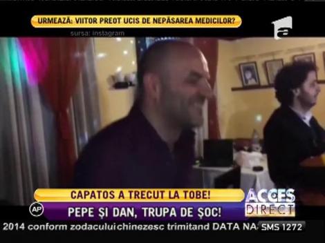 SPECTACOL! Capatos a lăsat păcatele și a trecut la tobe. Pepe și Dan formează TRUPA DE ȘOC