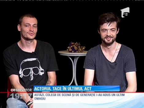 Sorin Şaguna, actorul care tace în ultimul act