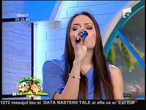 Amalia, astrologul de la ”Neatza”, extrem de talentată! Le-a oferit telespectatorilor un cadou muzical!