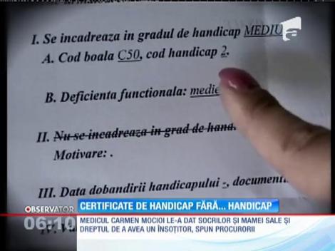 Şefa Comisiei de Evaluare a Persoanelor cu Handicap din Gorj, în faţa judecătorilor