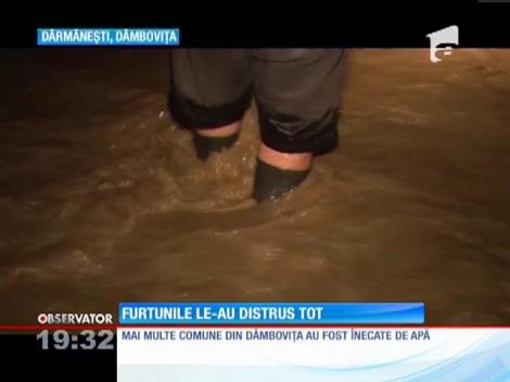 Trei sferturi de ţară e sub cod galben de vreme rea!