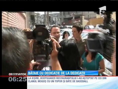 Bătaie cu pumni şi topoare într-unul dintre cele mai cunoscute restaurante de manele din Capitală