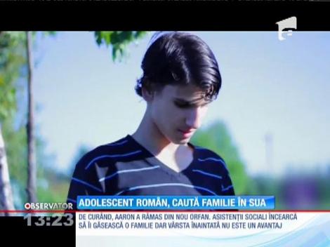 Un adolescent român caută familie adoptivă în SUA: Americanii care l-au luat din România l-au abandonat