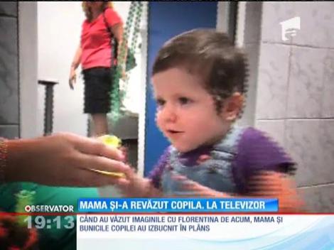 UPDATE! Florentina, fetiţa hrănită cu pufuleţi, şi-a revenit