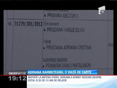 Adriana Bahmuţeanu dă cărţile pe faţă