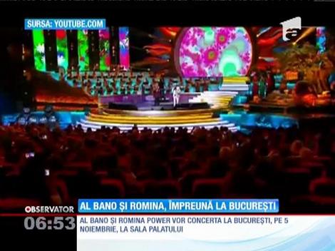 Al Bano şi Romina Power vor concerta, în premieră, la Bucureşti