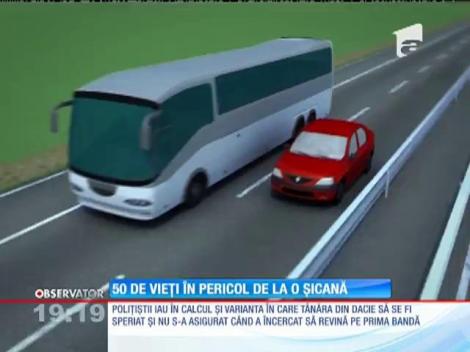 Accidentul de pe Autostrada Soarelui, provocat de o șicană între șoferi