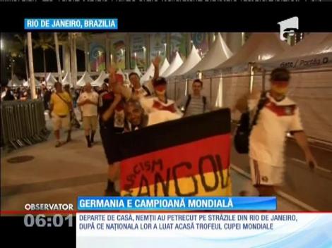 Deutschland, Deutschland über alles! Germania a câştigat Campionatul Mondial de Fotbal