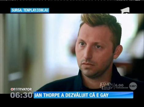 Ian Thorpe, multiplu medaliat olimpic la înot, a recunoscut că este homosexual