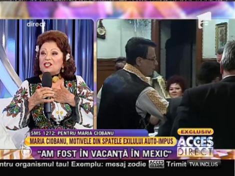 Maria Ciobanu, motivele din spatele exilului auto-impus