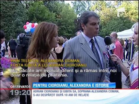 Adrian Cioroianu şi soprana Alexandra Coman s-au despărțit după 10 ani de relație