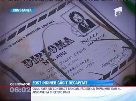 Un fost inginer minier, găsit decapitat în Portul Constanţa