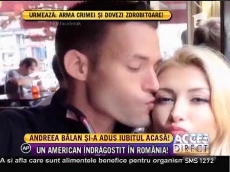 Andreea Bălan l-a adus pe iubitul american în România