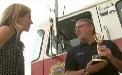 Un pompier din Statele Unite a câştigat premiul Emmy