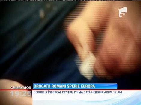 Consumatorii de droguri români bagă spaima în oficialii europeni