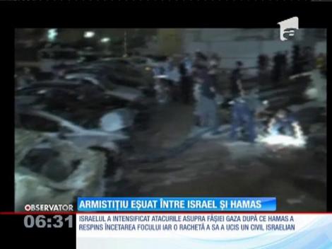 Armistiţiul eşuat între Israel şi mişcarea Hamas