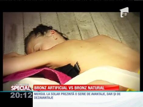 Special! Bronz artificial vs bronz natural