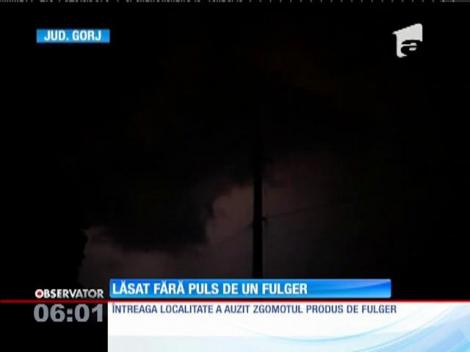Un bărbat din judeţul Gorj a fost lovit mortal de un fulger