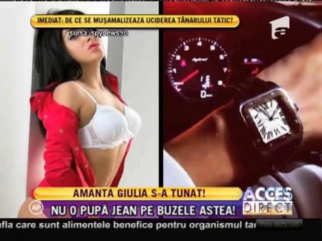 Giulia, amanta lui Jean de la Craiova, a început să se tuneze!