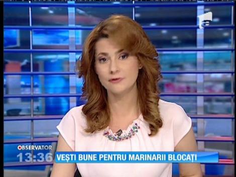 Veşti bune pentru marinarii blocaţi