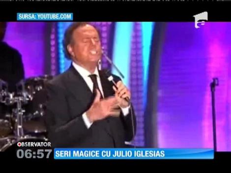 Julio Iglesias va concerta în acest weekend la Mamaia
