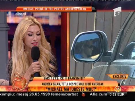 Andreea Bălan: ”Nu știu dacă iubitul meu este bogat”