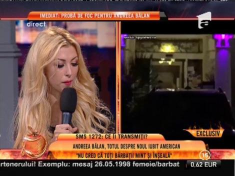 EXCLUSIV! Andreea Bălan dă cărţile pe faţă: "Verişoara mea ne-a făcut cunoştinţă. Nu ştiu dacă iubitul meu e bogat"