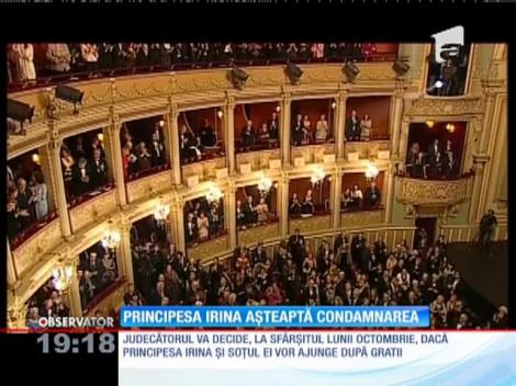 Principesa Irina a recunoscut că a organizat pariuri pe bani la luptele de cocoş şi aşteaptă condamnarea