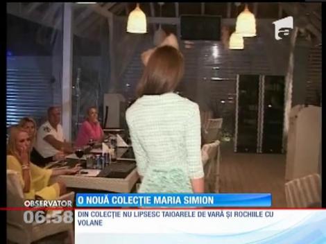 Maria Simion şi-a prezentat noua colecţie la malul mării