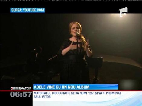 Adele se pregăteşte pentru un nou album muzical