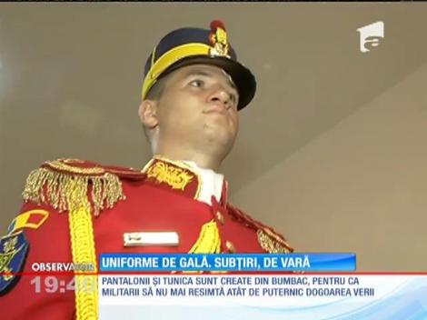 Uniformă specială pentru Regimentul de Gardă şi Protocol ”Mihai Viteazul”