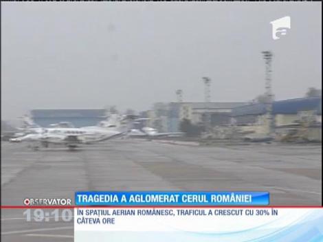 Tragedia aviatică din Ucraina a aglomerat cerul României