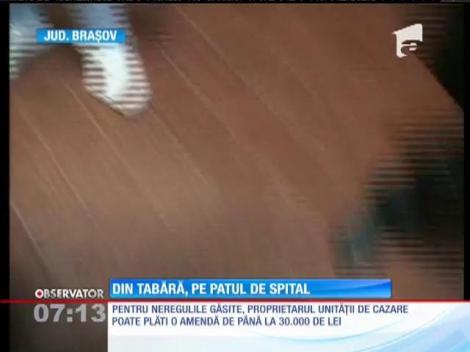 30 de copii din Bucureşti au făcut toxiinfecţie la la o pensiune din Moeciu de Sus.