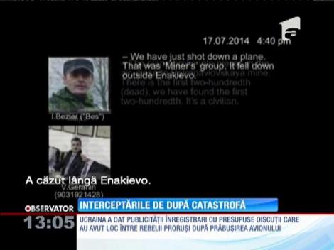 Avionul malaezian ar fi fost doborât de rebelii pro-ruşi din Ucraina