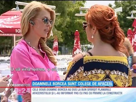 Doamnele Borcea sunt colege în afaceri