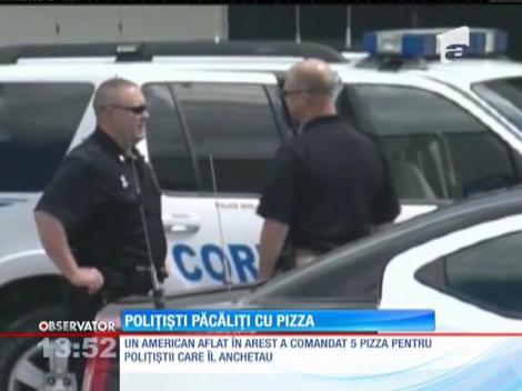 Poliţişti păcăliţi cu pizza