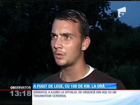 Un şofer din Iaşi a fugit de poliţisti